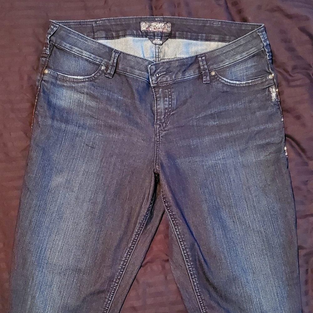 Silver Suki Jegging